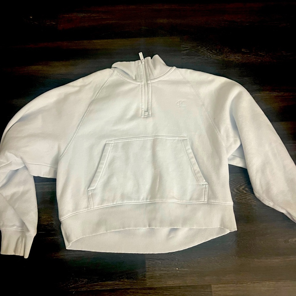Light Blue Calvin Klein Quarter Zip